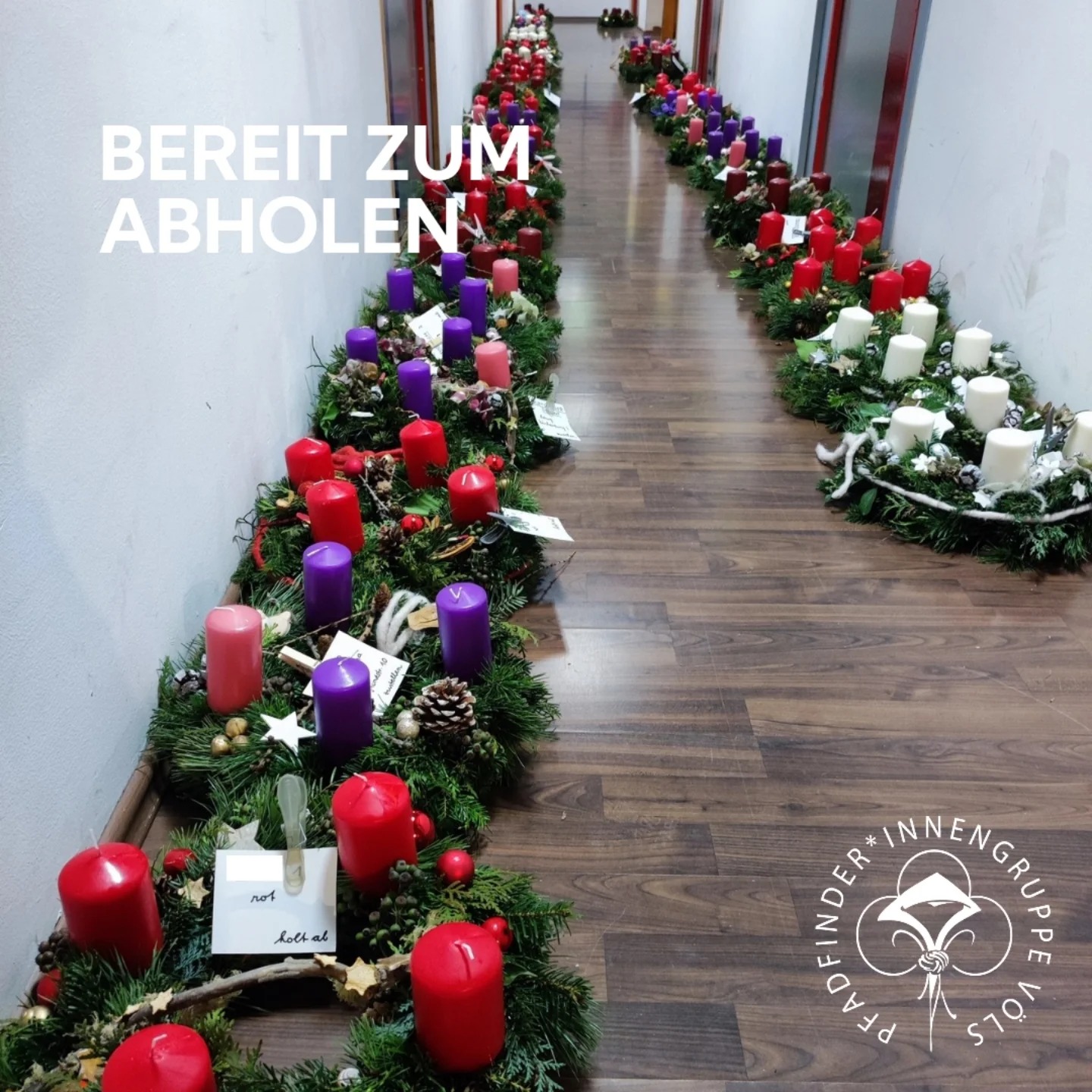 Adventkranzbinden 2024 - 4