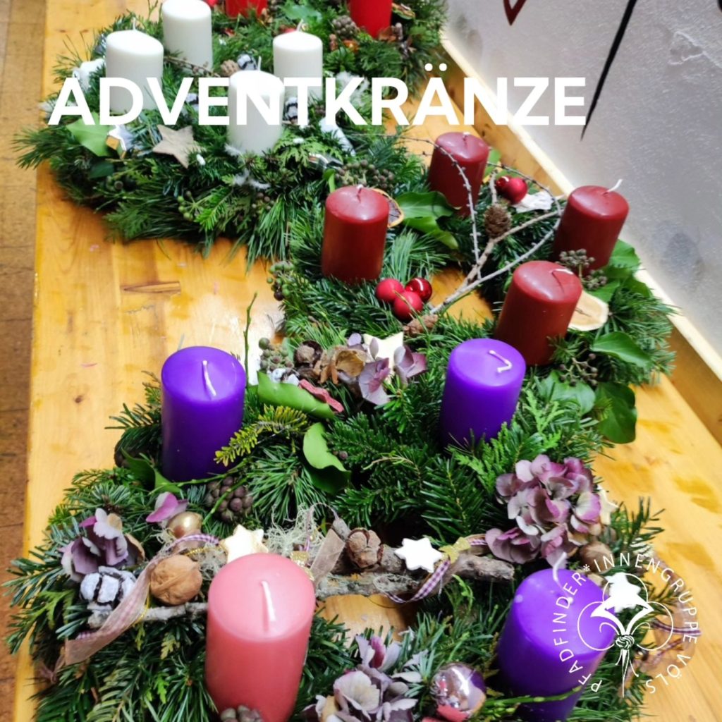 Adventkranzbinden 2025 – 1